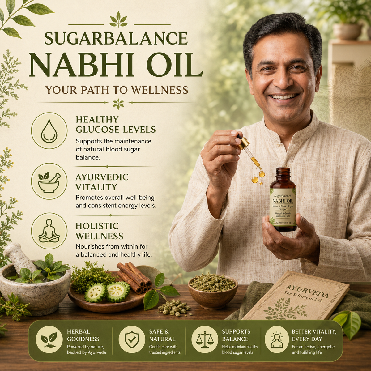 Sugar Balance Nabhi Oil