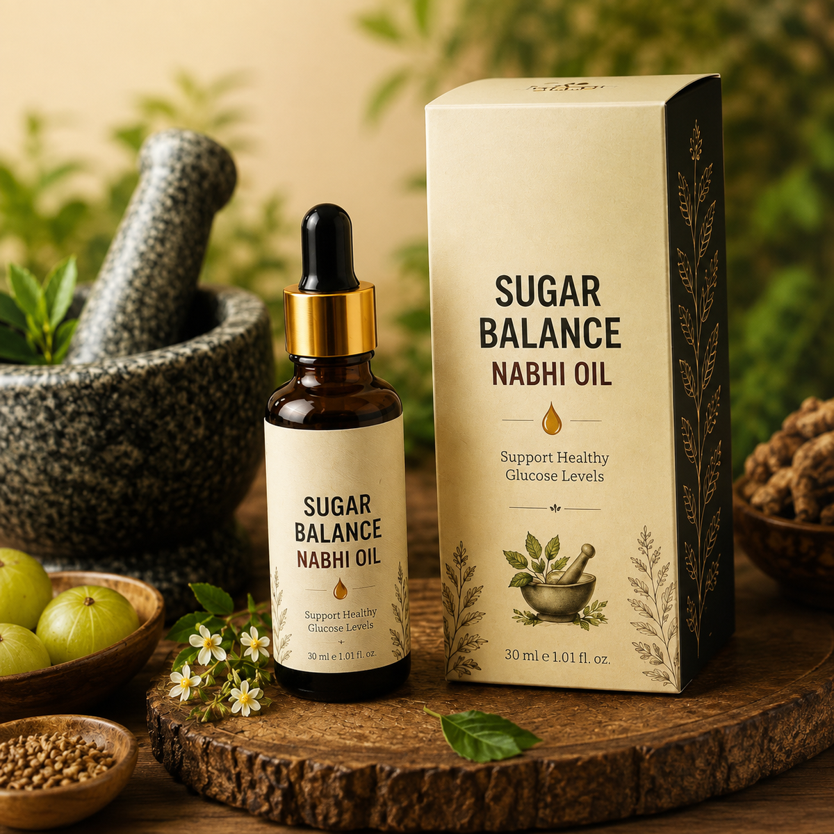 Sugar Balance Nabhi Oil